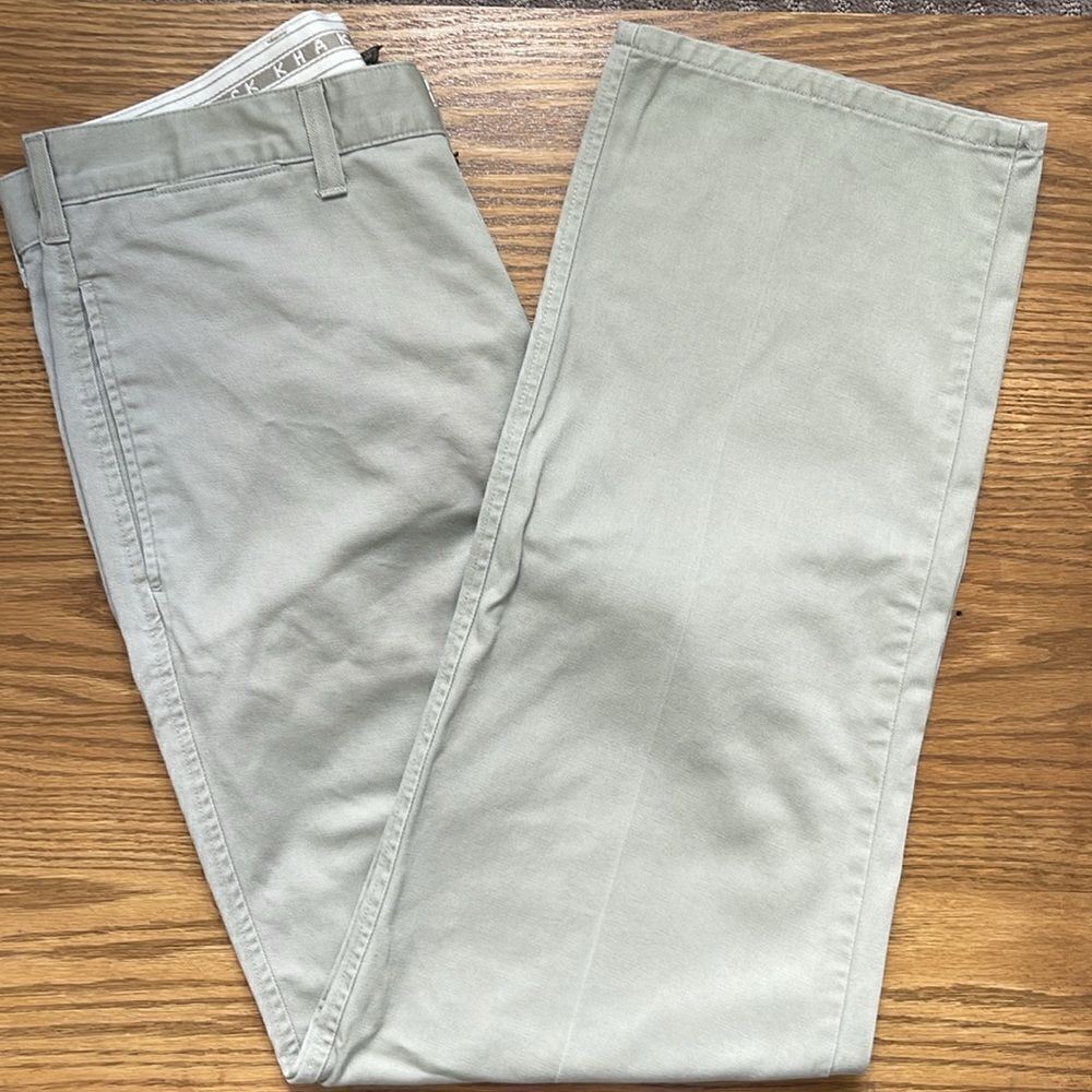 Calvin Klein khaki pants.  Straight leg.  Size 34 x 32.